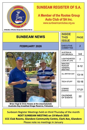 FEBRUARY 2026 NEWSLETTER